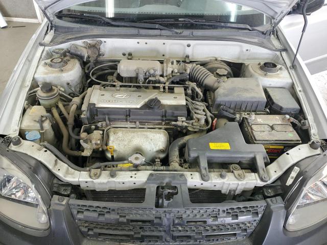 KMHCG45C35U624924 - 2005 HYUNDAI ACCENT GL SILVER photo 11