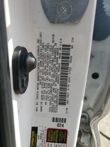 5TEJU62N88Z531334 - 2008 TOYOTA TACOMA DOUBLE CAB PRERUNNER WHITE photo 13