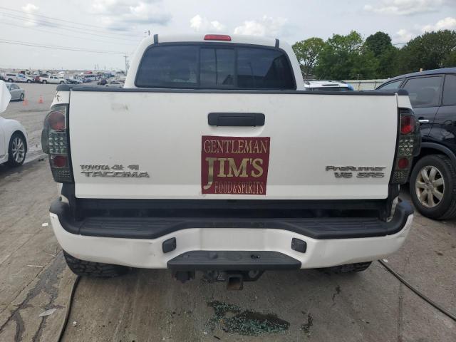 5TEJU62N88Z531334 - 2008 TOYOTA TACOMA DOUBLE CAB PRERUNNER WHITE photo 6