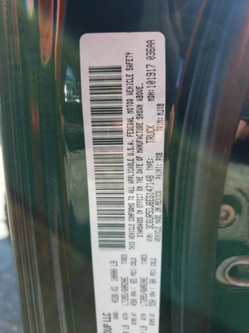 3C6UR5DJ6EG147148 - 2014 RAM 2500 SLT შავი ფოტო 10