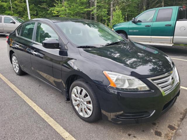 3N1AB7AP6DL732941 - 2013 NISSAN SENTRA S BLACK photo 1