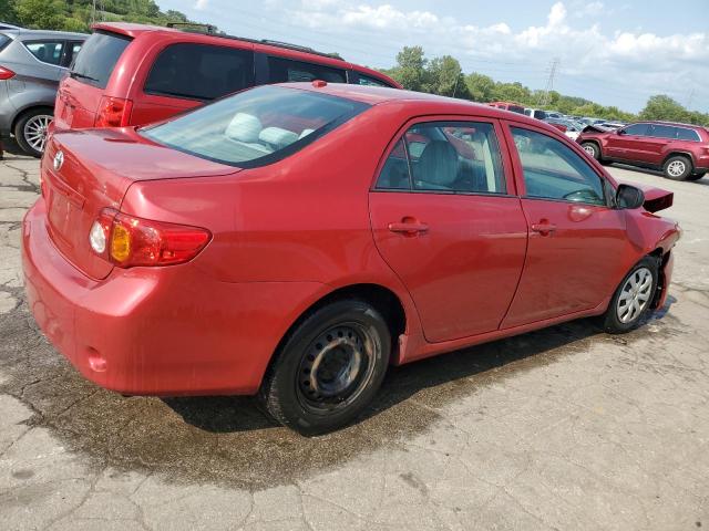 1NXBU4EE8AZ291524 - 2010 TOYOTA COROLLA BASE RED photo 3