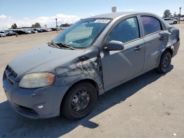 KL1TD5DE4AB128663 - 2010 CHEVROLET AVEO LS 灰色 照片 1