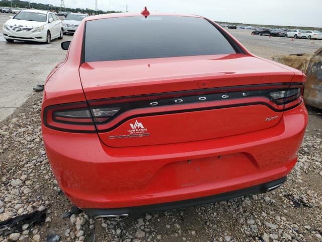 2C3CDXHG8GH319359 - 2016 DODGE CHARGER SXT RED photo 6