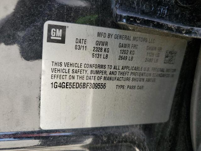 1G4GE5ED6BF309556 - 2011 BUICK LACROSSE CXS 黑色 照片 13