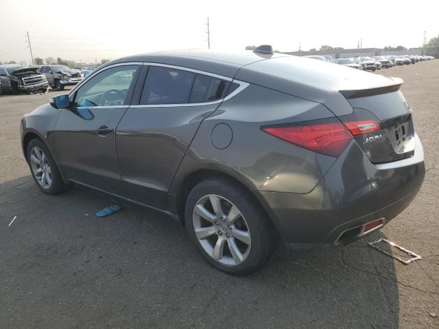2HNYB1H68AH500443 - 2010 ACURA ZDX ADVANCE Grafit foto 2