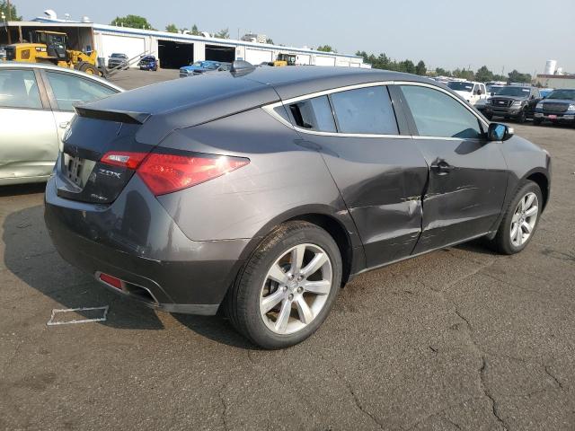 2HNYB1H68AH500443 - 2010 ACURA ZDX ADVANCE Grafit foto 3