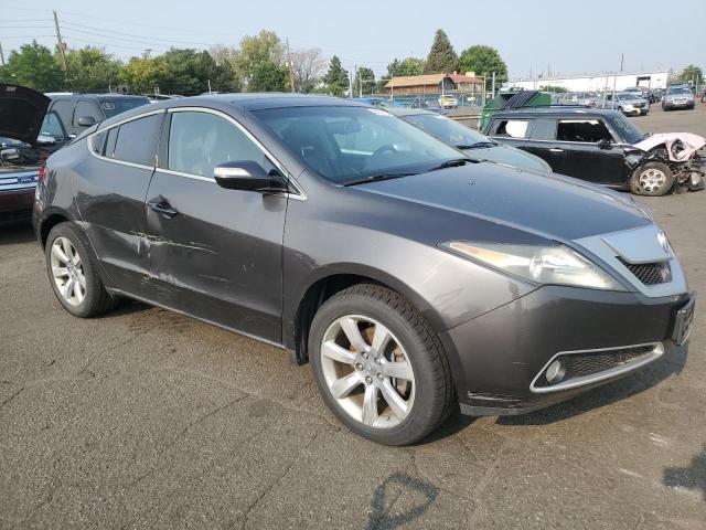 2HNYB1H68AH500443 - 2010 ACURA ZDX ADVANCE Grafit foto 4