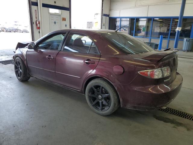 1YVFP80C865M06547 - 2006 MAZDA 6 I BURGUNDY photo 2