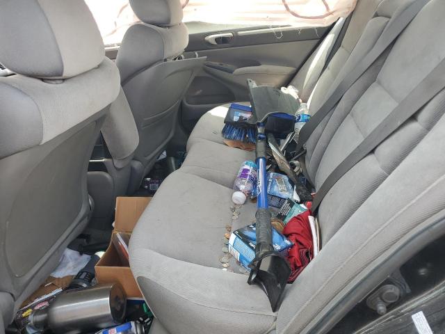 2HGFA16898H317245 - 2008 HONDA CIVIC EX BLACK photo 10