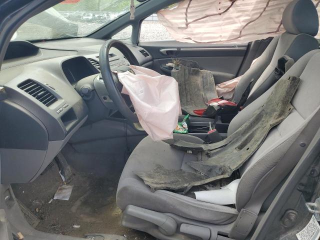 2HGFA16898H317245 - 2008 HONDA CIVIC EX BLACK photo 7