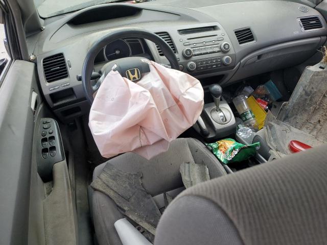 2HGFA16898H317245 - 2008 HONDA CIVIC EX BLACK photo 8