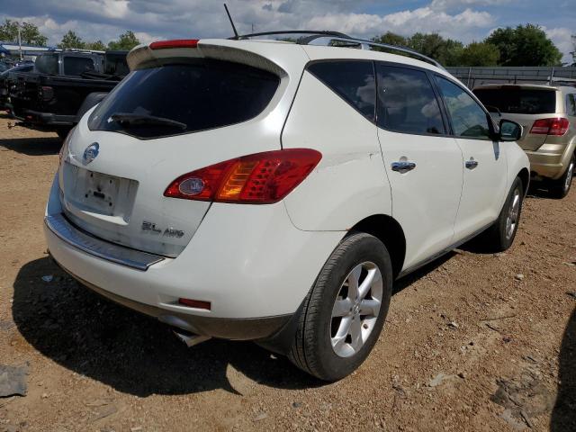 JN8AZ18WX9W210967 - 2009 NISSAN MURANO S WHITE photo 3