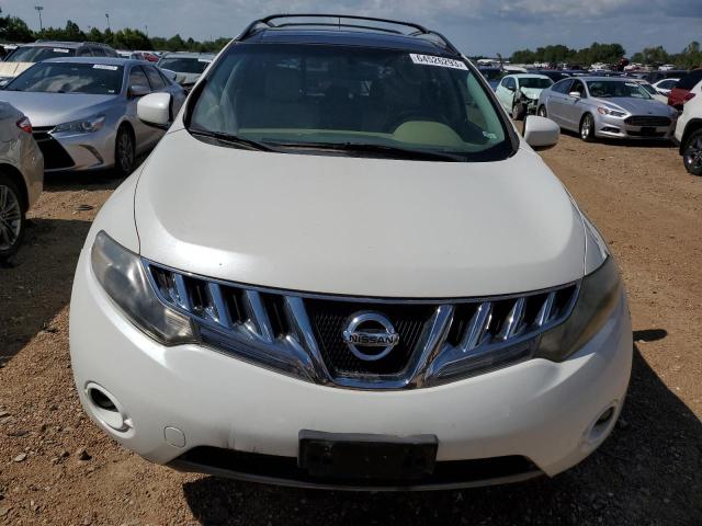 JN8AZ18WX9W210967 - 2009 NISSAN MURANO S WHITE photo 5