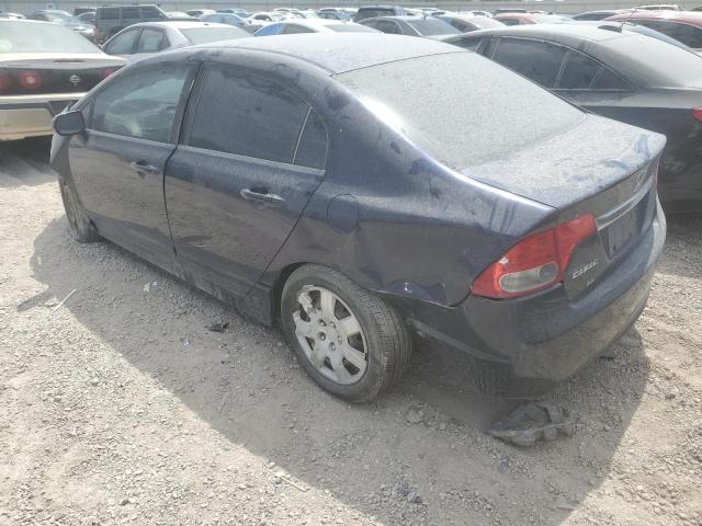 19XFA1F55AE034959 - 2010 HONDA CIVIC LX BLUE photo 2
