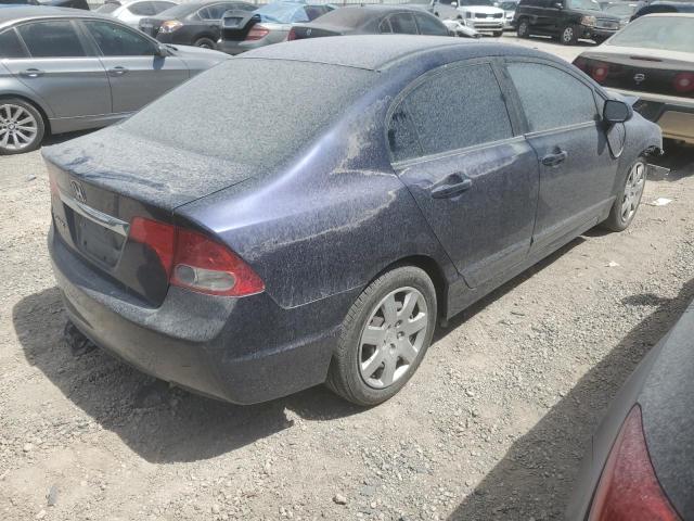 19XFA1F55AE034959 - 2010 HONDA CIVIC LX BLUE photo 3