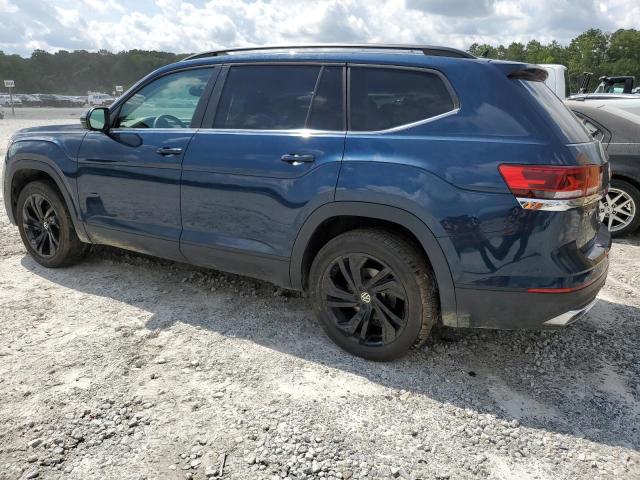 1V2HR2CA4NC549570 - 2022 VOLKSWAGEN ATLAS SE BLUE photo 2