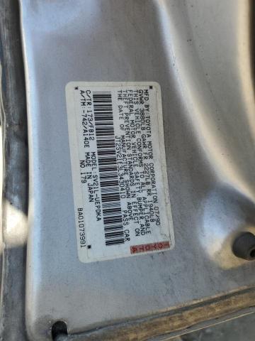 JT2SV21E3L3430410 - 1990 TOYOTA CAMRY DLX 银色 照片 12