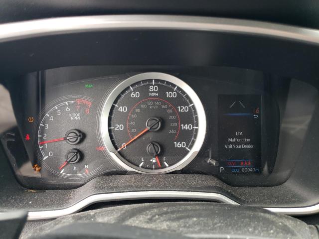 JTNK4RBEXK3049715 - 2019 TOYOTA COROLLA SE BLACK photo 9