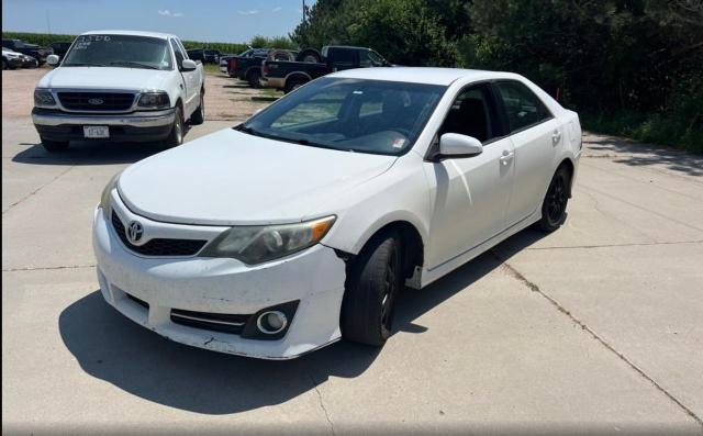 4T1BF1FK4DU717307 - 2013 TOYOTA CAMRY L WHITE photo 2