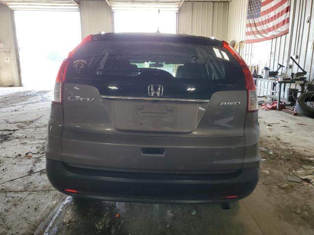 5J6RM4H76CL073214 - 2012 HONDA CR-V EXL BROWN photo 6