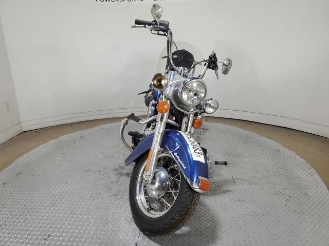 1HD1BWV16FB010871 - 2015 HARLEY-DAVIDSON FLSTC HERITAGE SOFTAIL CLASSIC BLUE photo 2