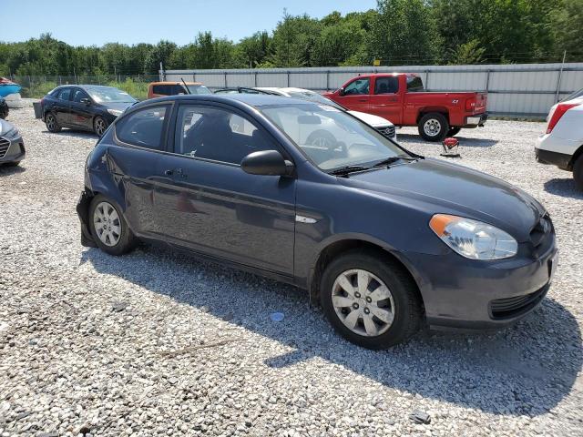 KMHCM36C78U101136 - 2008 HYUNDAI ACCENT GS GRAY photo 4