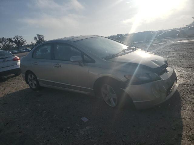 1HGFA16887L034725 - 2007 HONDA CIVIC EX BEIGE photo 4