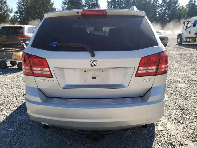 3D4GG67V79T201184 - 2009 DODGE JOURNEY R/T SILVER photo 6