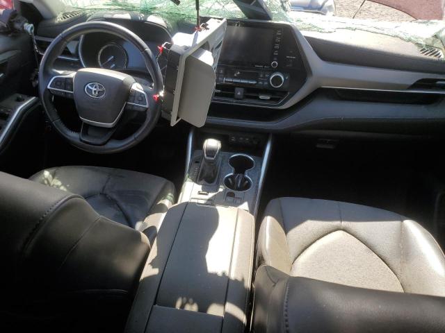 5TDGZRBH8NS565662 - 2022 TOYOTA HIGHLANDER XLE Rot Foto 8