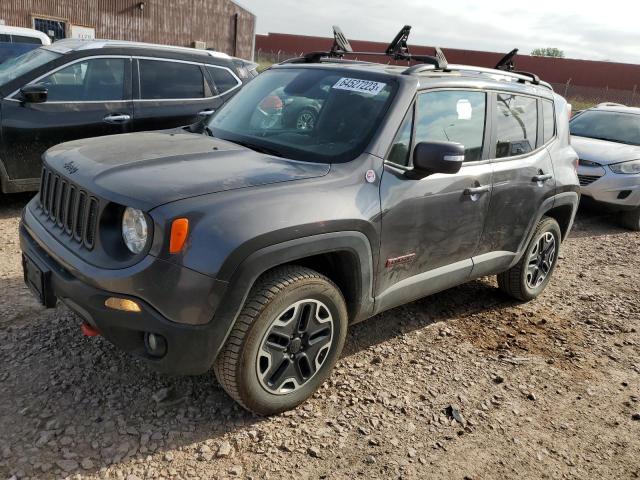 ZACCJBCB6HPG57944 - 2017 JEEP RENEGADE TRAILHAWK GRAY photo 1