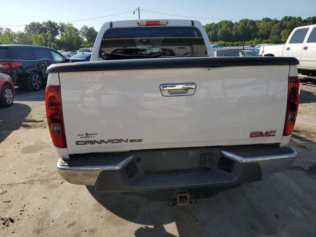 1GTH6MFE8B8110519 - 2011 GMC CANYON SLE WHITE photo 6