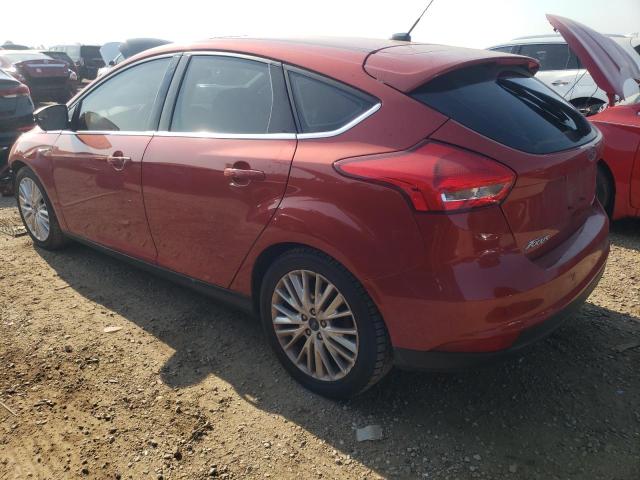 1FADP3N27JL283382 - 2018 FORD FOCUS TITANIUM ORANGE photo 2