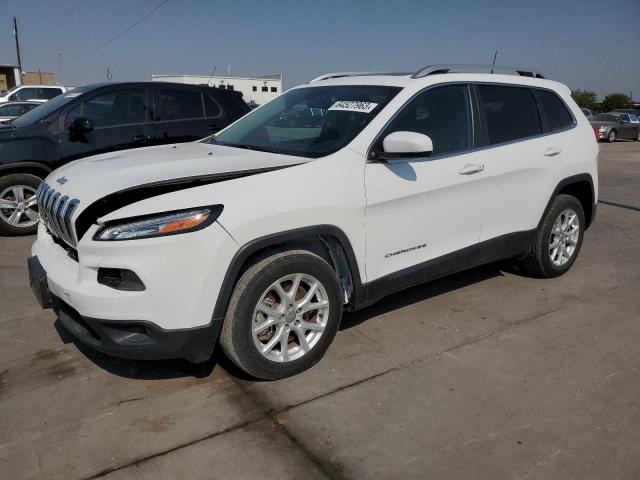 1C4PJLCSXHW613746 - 2017 JEEP CHEROKEE LATITUDE WHITE photo 1