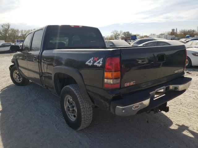 1GTGK23U04F191604 - 2004 GMC SIERRA K2500 CREW CAB BLACK photo 3