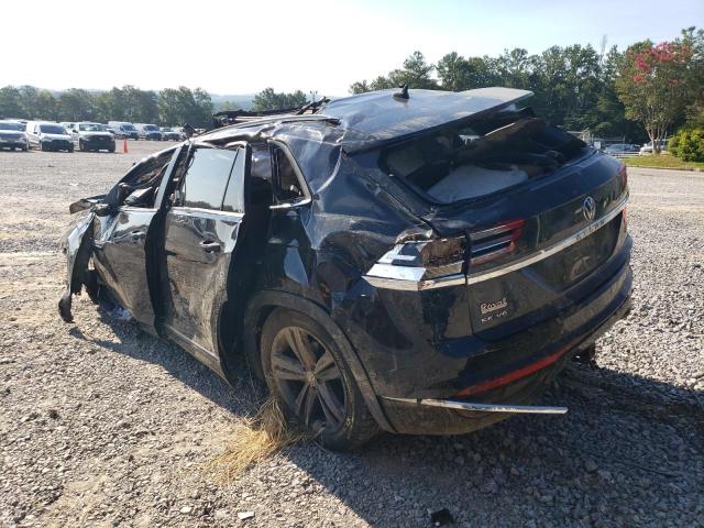 1V26E2CA7LC220264 - 2020 VOLKSWAGEN ATLAS CROS SE Черный фото 2