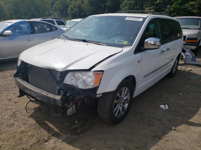 2C4RC1CG2ER384633 - 2014 CHRYSLER TOWN & COU TOURING L WHITE photo 1