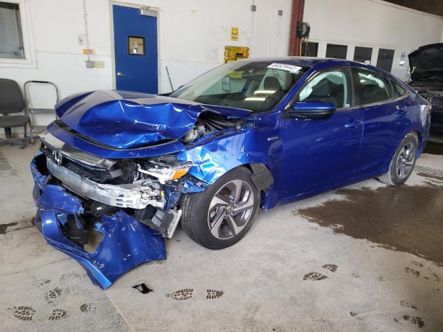 19XZE4F13KE010886 - 2019 HONDA INSIGHT LX BLUE photo 1