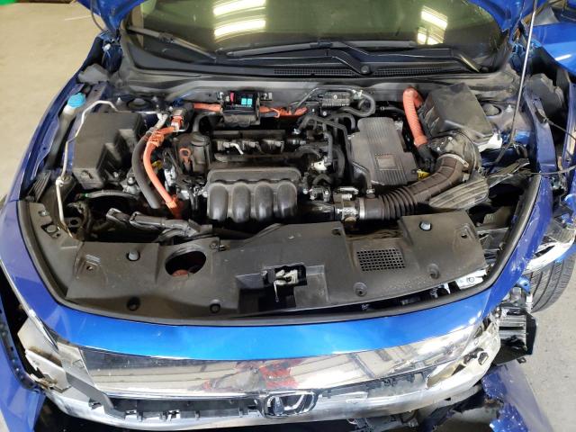 19XZE4F13KE010886 - 2019 HONDA INSIGHT LX BLUE photo 11