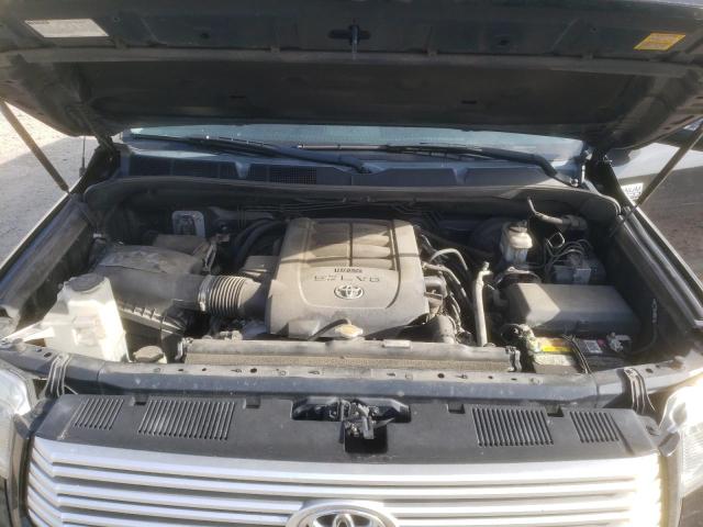 5TFAY5F1XEX380098 - 2014 TOYOTA TUNDRA CREWMAX PLATINUM Schwarz Foto 11