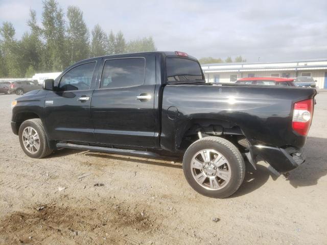5TFAY5F1XEX380098 - 2014 TOYOTA TUNDRA CREWMAX PLATINUM Schwarz Foto 2