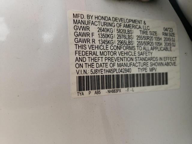 5J8YE1H45PL042840 - 2023 ACURA MDX TECHNOLOGY WHITE photo 13