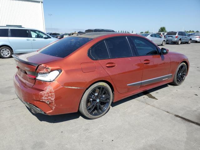 WBA5R7C0XLFH55626 - 2020 BMW 330XI ORANGE photo 3