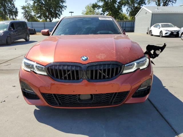 WBA5R7C0XLFH55626 - 2020 BMW 330XI ORANGE photo 5