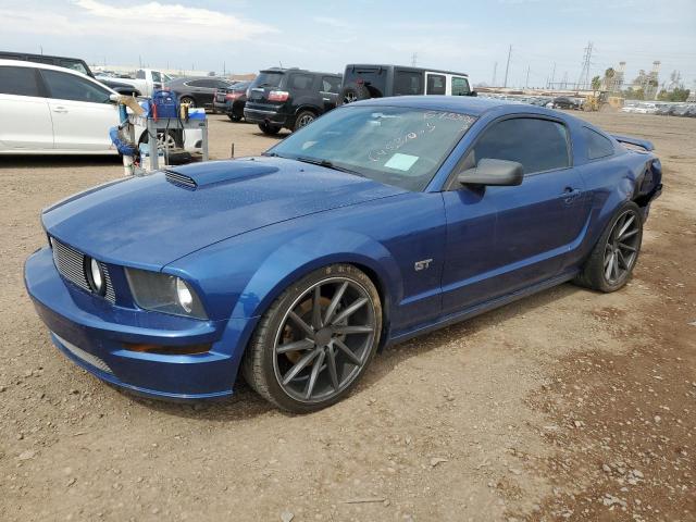 1ZVFT82H475323237 - 2007 FORD MUSTANG GT BLUE photo 1