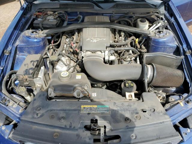 1ZVFT82H475323237 - 2007 FORD MUSTANG GT BLUE photo 11