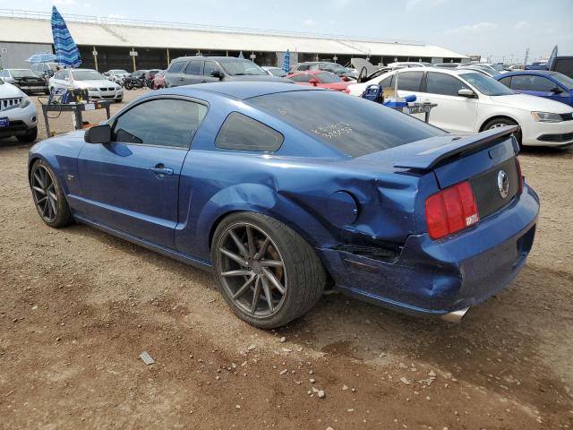1ZVFT82H475323237 - 2007 FORD MUSTANG GT BLUE photo 2