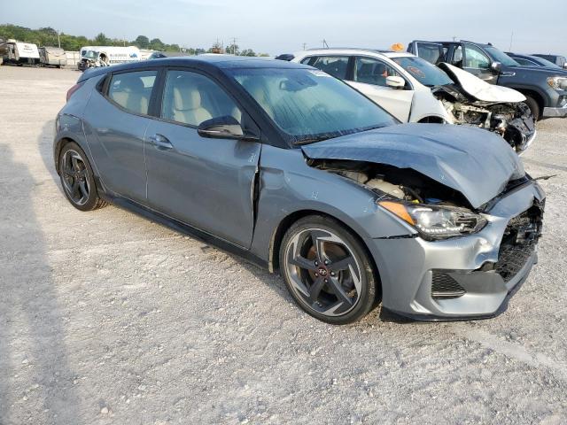 KMHTH6AB9LU023553 - 2020 HYUNDAI VELOSTER TURBO SILVER photo 4