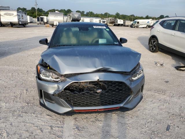 KMHTH6AB9LU023553 - 2020 HYUNDAI VELOSTER TURBO SILVER photo 5