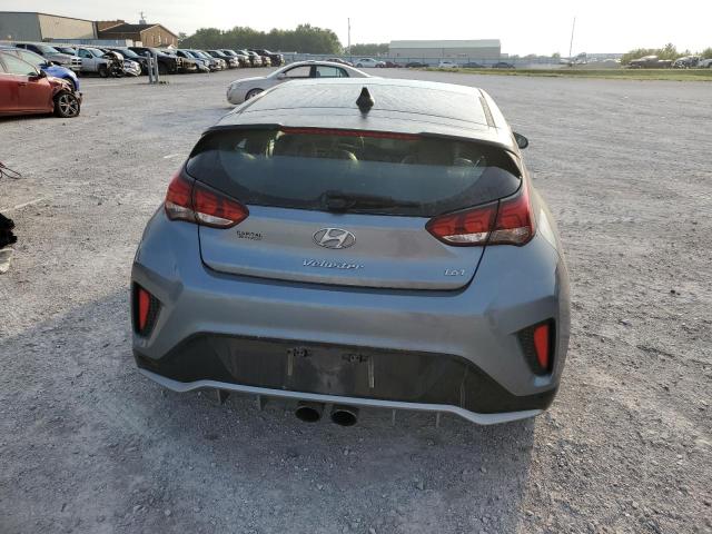 KMHTH6AB9LU023553 - 2020 HYUNDAI VELOSTER TURBO SILVER photo 6